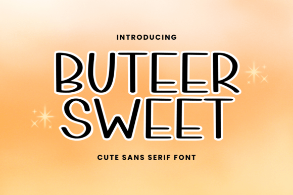 Buteer Sweet Font: A Handwritten Typeface for Branding