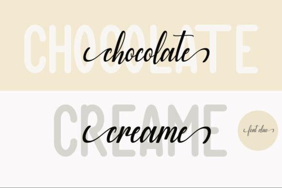 Chocolate Creame Font: Elevating Campaign Visuals