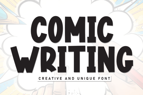 Comic Writing Font: Elevating Editorial Design
