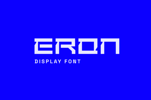 Eron Font Review: Testing a Futuristic Display Typeface