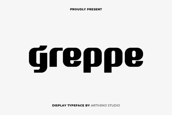 Greppe Font: A Modern Display Typeface for Web Design