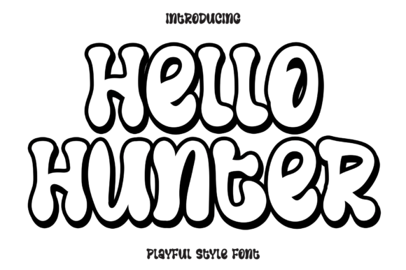 Hello Hunter Font Review: Playful Display Type for Branding