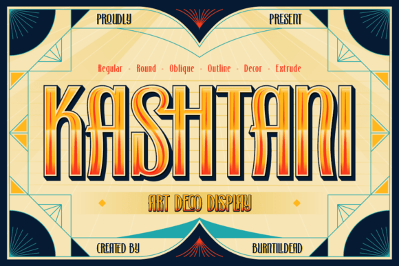 Kashtani Font: Adding Art Deco Style to Web Layouts