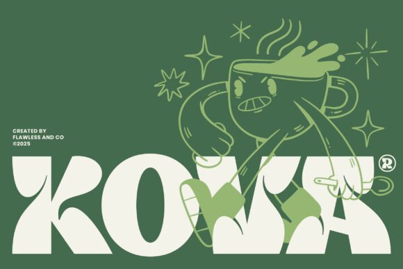 Kova Font: Adding Playful Energy to Editorial Design