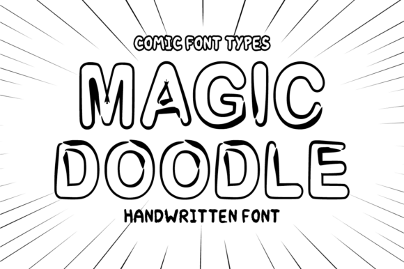Magic Doodle Font: Testing a Whimsical Display Typeface