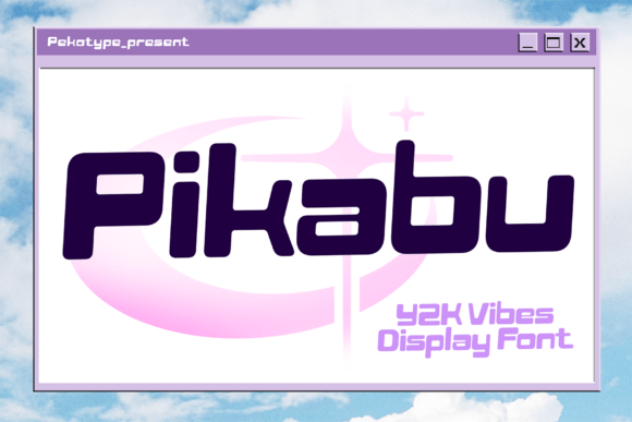 Pikabu Font: Adding Y2K Energy to Editorial Design