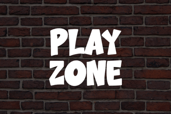 Play Zone Font: Bold Editorial Typography