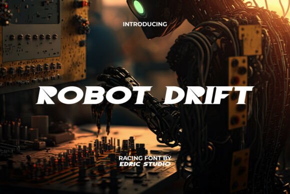 Robot Drift Font Review: Testing Speed in Brand Identity