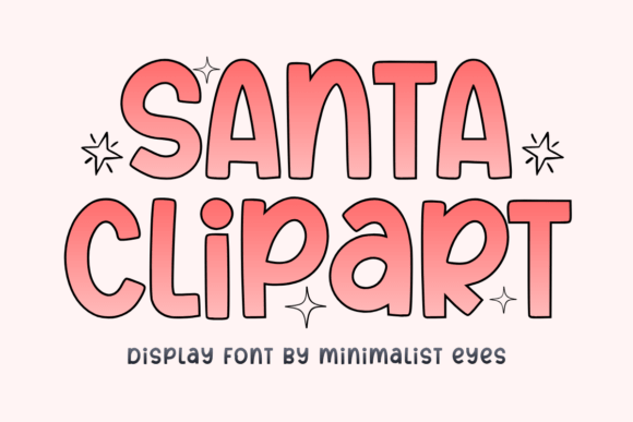 Santa Clipart Font: A Web Designer’s Holiday Layout Test