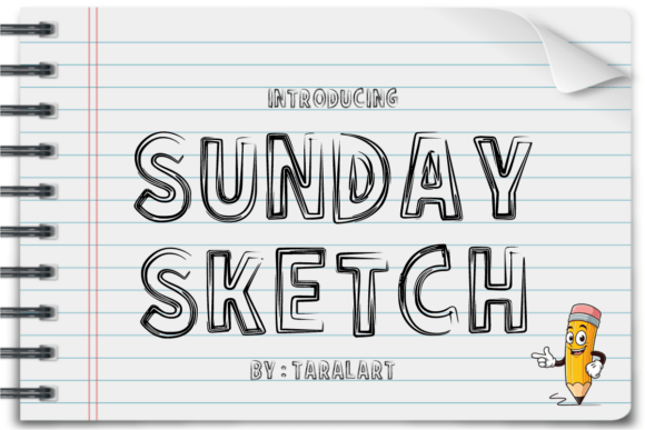 Sunday Sketch Font for Modern Editorial Design