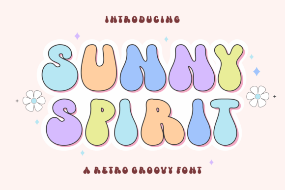Sunny Spirit Font: A Friendly Display Typeface for Editorial Design