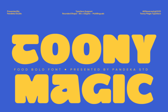 Toony Magic Font: A Playful Typeface for Branding